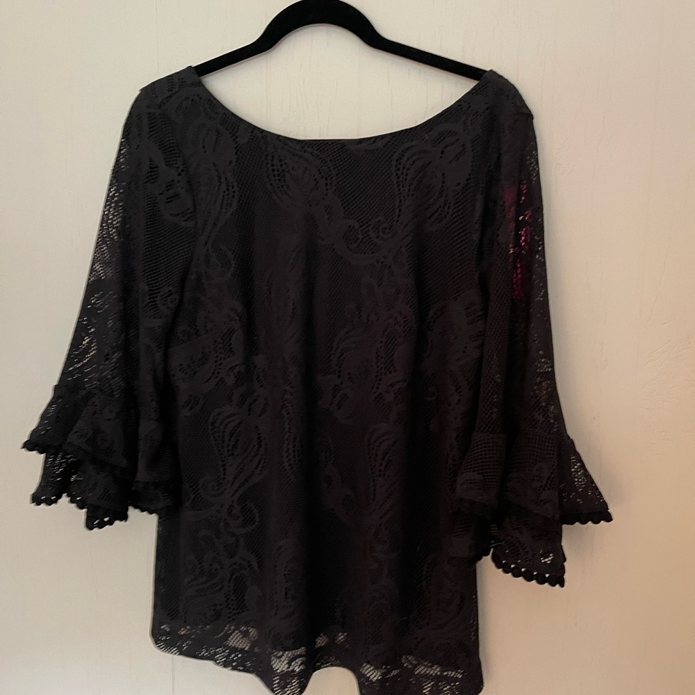 Lilly Pulitzer Lace Blouse. Size Large